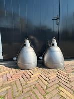 2 grote metalen hanglampen, Ophalen, Zo goed als nieuw, Minder dan 50 cm