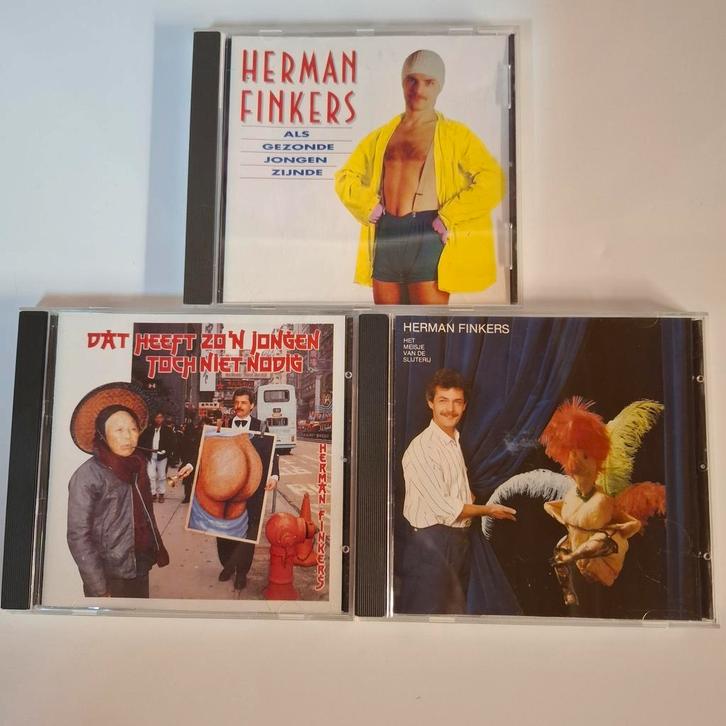 Herman Finkers CD's., Cd's en Dvd's, Cd's | Humor en Cabaret, Zo goed als nieuw, Ophalen of Verzenden