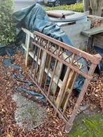 poort 2 delen van 130x100 cm, Tuin en Terras, Ophalen, Gebruikt, IJzer, Tuinhek