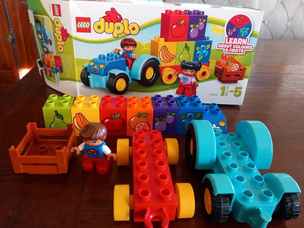 Duplo, mijn eerste tractor 10615, als nieuw., Kinderen en Baby's, Speelgoed | Duplo en Lego, Ophalen of Verzenden, Zo goed als nieuw