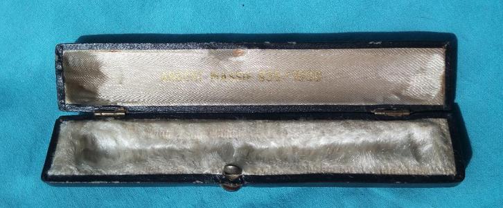 ART DECO 30s SIGARETTEN/SIGAAR HOUDER DOOSJE ARGENT 935/100, Verzamelen, Rookartikelen, Aanstekers en Luciferdoosjes, Gebruikt