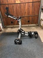 BAGBOY TRI-SWIVEL GOLFTROLLEY MET ZWENKWIEL, Sport en Fitness, Golf, Ophalen, Zo goed als nieuw, Golfkar, Overige merken