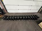 Ziva Vaste Rubberen Pu Dumbells 12kg t/m 40kg, Ophalen, Zo goed als nieuw, Dumbbell