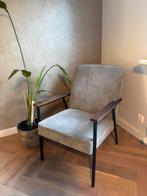 Woood fauteuil Sally grijs, Ophalen, Gebruikt, Minder dan 75 cm, Stof