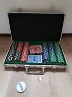 Pokerset  - pokerkoffer, Hobby en Vrije tijd, Ophalen of Verzenden, Zo goed als nieuw