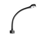 LED zwanenhalslamp zwart, siliconen gecoat, USB-poort, Ophalen, Nieuw