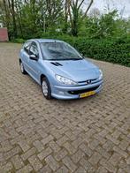 Peugeot 206 1.4 5D 2007 Grijs arico !! 66930 KM!!, Origineel Nederlands, Te koop, Zilver of Grijs, 5 stoelen