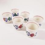 Exclusieve Boch Boerenbont eierdoppen vintage en puntgaaf, Huis en Inrichting, Keuken | Servies, Ophalen, Overige typen, Zo goed als nieuw