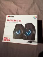 Trust Gemi speaker set met RGB LED, Computers en Software, Pc speakers, Ophalen of Verzenden, Nieuw, Audiokanaal 2, Trust GXT
