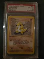 Sandshrew 1st Edition Shadowless PSA 10, Hobby en Vrije tijd, Verzamelkaartspellen | Pokémon, Ophalen of Verzenden, Nieuw