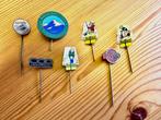 7 pins. - 3x blue band (nrs 1-2-5) - irene (duiven) - Baco, Ophalen of Verzenden, Overige typen