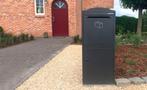 Pakket Brievenbus Frontbox-1.0 mm dik staal-Hoge kwaliteit, Ophalen of Verzenden, Nieuw, Staal, Staande brievenbus