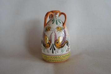 Majolica Vaasje Draken beschikbaar voor biedingen