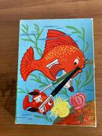 Vintage Tom Tas Houten Kinderpuzzel jaren '50/'60, 2 tot 4 jaar, Gebruikt, 10 tot 50 stukjes, Ophalen of Verzenden