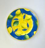Faience ligne Hôtesse plat bord diner bord citroenen, Antiek en Kunst, Ophalen of Verzenden