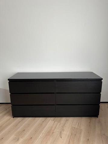 Zwarte ladekast IKEA