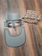 Storm Grey Babyset en Playtray ~ Stokke, Kinderen en Baby's, Kinderstoelen, Ophalen, Zo goed als nieuw, Meegroeistoel, Stoelverkleiner