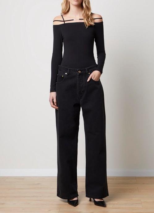 Zwarte Jacquemus jeans/nieuwe/W27, Kleding | Dames, Spijkerbroeken en Jeans, Nieuw, W28 - W29 (confectie 36), Zwart, Ophalen of Verzenden