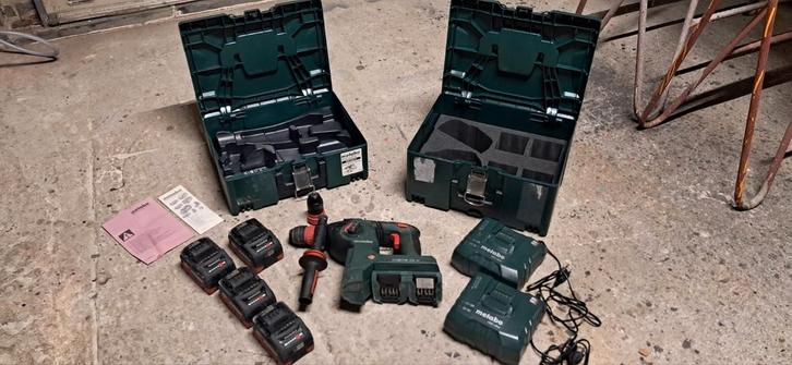 Metabo LTX 36v  klopboormachine, Doe-het-zelf en Verbouw, Gereedschap | Boormachines, Zo goed als nieuw, Boormachine, Klopboormechanisme