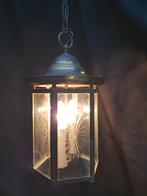 hanglamp, Ophalen of Verzenden, Gebruikt, Glas, Minder dan 50 cm