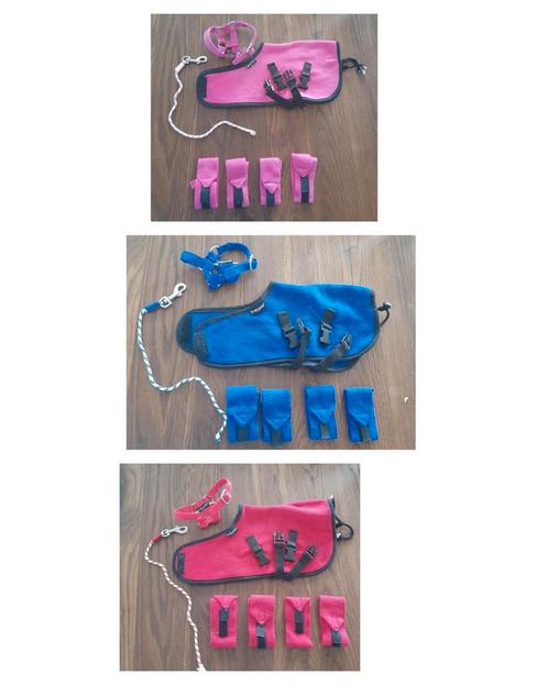 Crafty ponies fleecedeken sets, Kinderen en Baby's, Speelgoed | Hobbelfiguren, Zo goed als nieuw, Ophalen of Verzenden