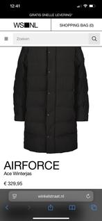 Airforce winterjas puffer extra lang zwart maat xxl-xxxl, Zwart, Overige maten, Ophalen of Verzenden, Zo goed als nieuw