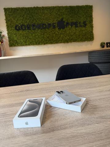 iPhone 15 Pro 128GB Natural | 88% batterij beschikbaar voor biedingen