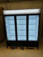 Horeca rvs koelkast vitrine koeling koeler glazendeur glas, Ophalen of Verzenden