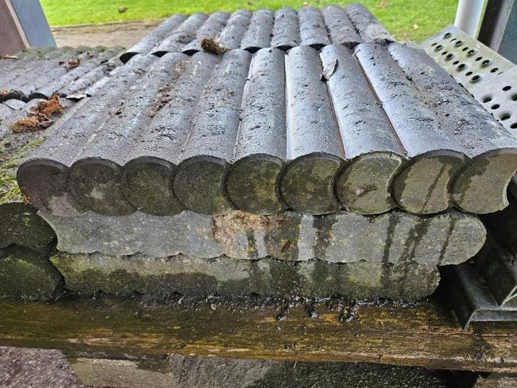 Palissaden bandjes, Tuin en Terras, Palen, Balken en Planken, Gebruikt, Overige typen, Minder dan 180 cm, Ophalen of Verzenden