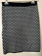 Marccain mooie polkadot rok/ maat N2/ elastische taille, Kleding | Dames, Rokken, Verzenden, Zwart, Zo goed als nieuw, Knielengte