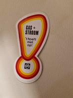 4734 GSB Gas + Stroom Sticker, Ophalen of Verzenden