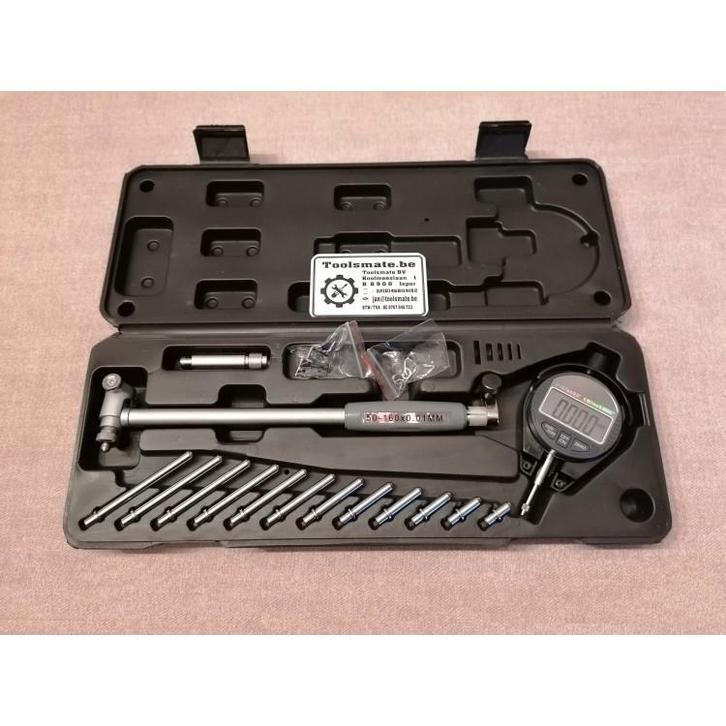 Digitale binnen micrometer 50 - 160 mm cilinder slijtage tes, Auto diversen, Autogereedschap, Nieuw, Verzenden