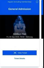 Addison Rae 3 kaarten vandaag 5 september, Ophalen of Verzenden, Nieuw