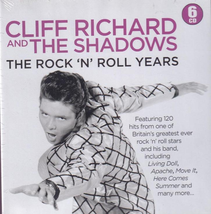 Te koop 6cdbox cliff richard & the shadows (ROCK & ROLL YEAR, Cd's en Dvd's, Cd's | Pop, Nieuw in verpakking, 1960 tot 1980, Boxset