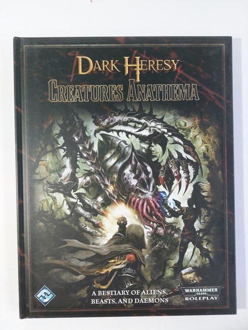 Warhammer 40K - Dark Heresy - Creatures Anathema, Hobby en Vrije tijd, Gezelschapsspellen | Overige, Zo goed als nieuw, Een of twee spelers