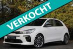 Kia Rio 1.0 TGDI GT-Line 2019 - Camera/KeyGo/Bomvol!, Voorwielaandrijving, Gebruikt, Leder en Stof, Wit