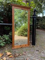 Antiek grenen pas spiegel teab, Ophalen, Rechthoekig, 50 tot 100 cm, 100 tot 150 cm