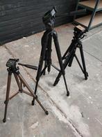 Fotostatieven (3 stuks), Zo goed als nieuw, Minder dan 150 cm, Met balhoofd, Ophalen of Verzenden