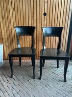 5 stuks eetkamer stoelen, Ophalen, Gebruikt, Zwart, Biedermeier