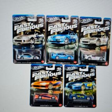 Hot Wheels Fast & Furious Set beschikbaar voor biedingen