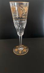 Antiek Val St Lambert Pampre d'Or Champagne Flute, Ophalen of Verzenden