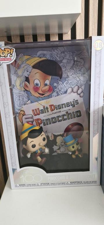Funko PoP Movie posters Pinocchio  beschikbaar voor biedingen