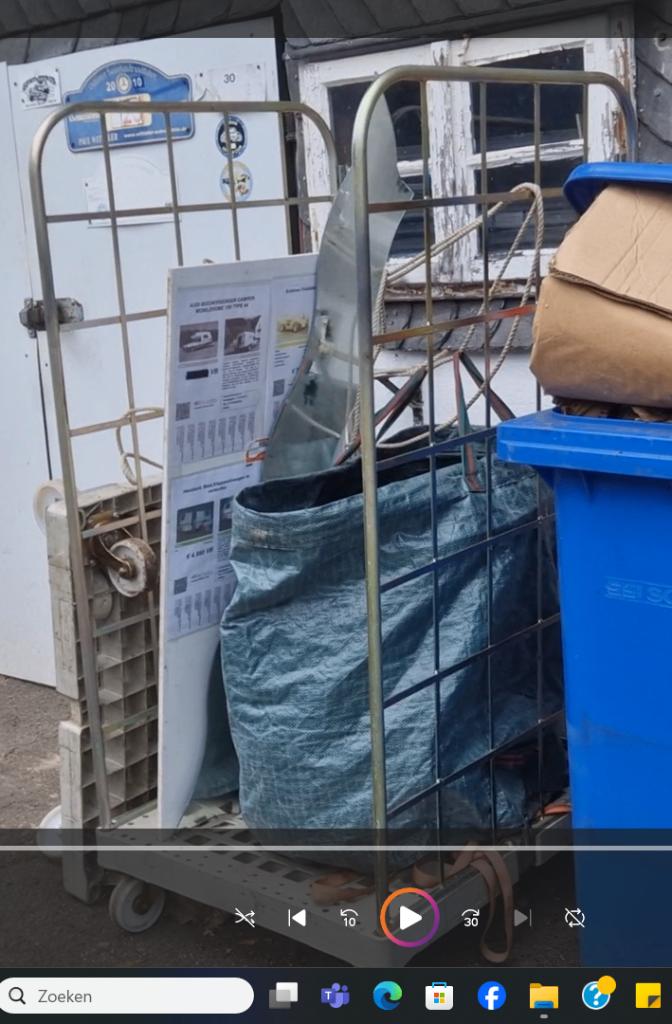 Diverse transportkarren, Doe-het-zelf en Verbouw, Transportwagens, 100 liter of meer, Ophalen, Gebruikt, Transportkar