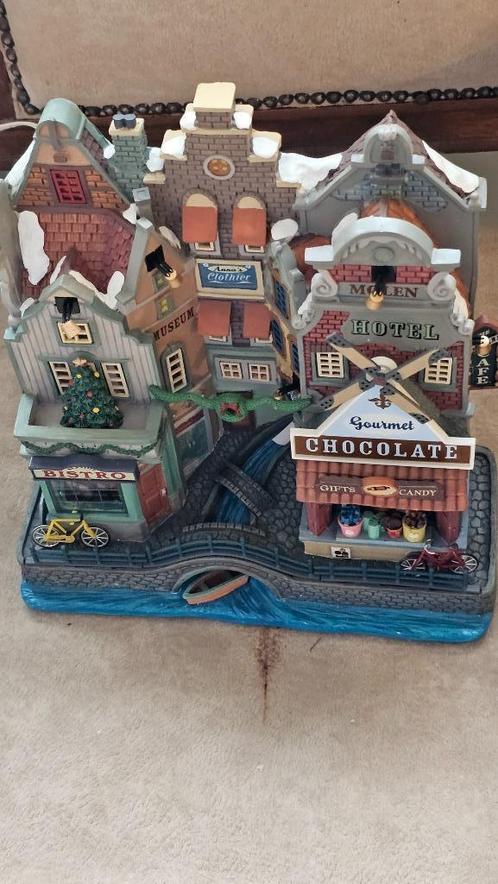SEASIDE CHRISTMAS facade van Lemax, Diversen, Kerst, Zo goed als nieuw, Ophalen of Verzenden