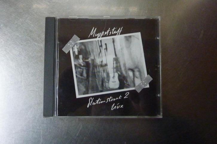Muppetstuff - Station Straat 2 Live, Cd's en Dvd's, Cd's | Pop, Zo goed als nieuw, 1980 tot 2000, Ophalen of Verzenden