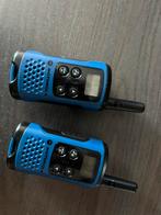 Motorola portofoon blauw, Telecommunicatie, Ophalen of Verzenden, Zo goed als nieuw