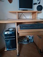 computer met hoekmeubel, Computers en Software, Desktop Pc's, Ophalen, Gebruikt, HDD, 2 tot 3 Ghz