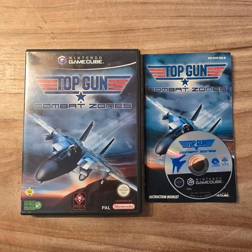 Nintendo Gamecube Top Gun Combat zones, Spelcomputers en Games, Games | Nintendo GameCube, Zo goed als nieuw, Sport, 1 speler