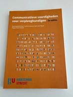 Communicatieve vaardigheden voor verpleegkundigen, 2e custom, Boeken, Studieboeken en Cursussen, Ophalen of Verzenden, Zo goed als nieuw