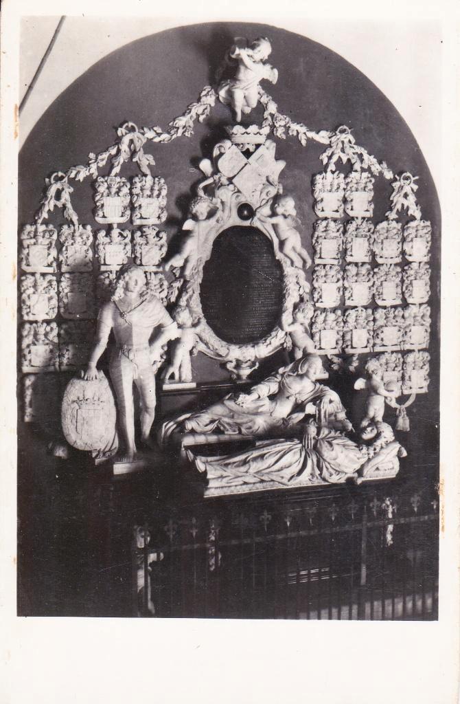 06446 Midwolde - Graftombe van Inn und Kniphausen - 1954, Verzamelen, Ansichtkaarten | Nederland, Ongelopen, Groningen, 1940 tot 1960